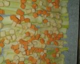 Foto del paso 1 de la receta: Pizza con base de calabacín