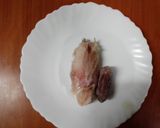 A picture of step 1 of Red wine & rosemary fish.
