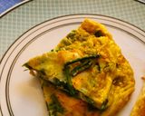 Foto del paso 7 de la receta: Tortilla de trigueros con gambas rojas