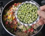 A picture of step 5 of Mexican Rice.