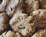 Foto langkah ke 3 dari resep Eggless Peanut butter Muesli cookies (oat cookies).