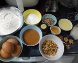 Foto del paso 1 de la receta: Bizcocho de plátano maduro y chocolate