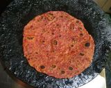 A picture of step 2 of Beetroot Paratha.