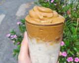 Hình bước làm 4 của món Coffee bọt