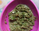 A picture of step 3 of Paan Ice Cream.
