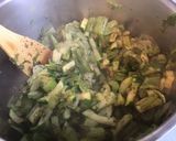 Une image de l'étape 10 de Gratin de céleri branche et courgettes à la crème et grana padano.