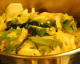 A picture of step 4 of Cabbage Paal Koottu.