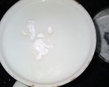 A picture of step 2 of Milk Pudding.