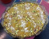 A picture of step 18 of Besan ka halwa.