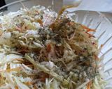 Foto del paso 6 de la receta: Tacu Tacu de Frejol Canario con Trucha frita y Ensalada