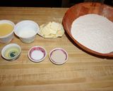 A picture of step 1 of BRIOCHE BUNS FOR HAMBURGERS #2 JON STYLE.