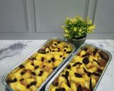 Foto langkah ke 5 dari resep Puding roti tawar panggang.