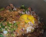 A picture of step 2 of Chapli Kabab.