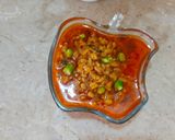 A picture of step 7 of Daal mash.