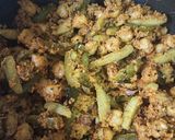 A picture of step 5 of Kadale Manoli Sukka.