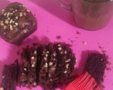 Foto langkah ke 8 dari resep Chocolate Brownies with Jelly and Coffee Ice Cream.