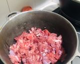 A picture of step 1 of Spaghetti na tunyama tutamu.