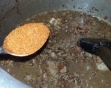 A picture of step 4 of Keema Masoor Biryiani.