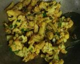 A picture of step 1 of Cauliflower bread rolls.