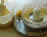 A picture of step 2 of Pineapple Sorbet.