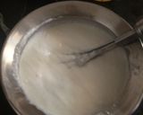 A picture of step 2 of Dahi bhalla.