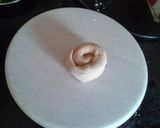 A picture of step 5 of Paneer lachha paratha.