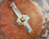 A picture of step 2 of Homemade Fettuccine pasta with arebita source.