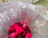 A picture of step 1 of Beetroot soup.