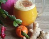 Une image de l'étape 12 de Jus detox clémentine🍊 miel🍯 gingembre.