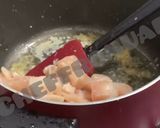 A picture of step 3 of Cream of chicken Mushroom soup.