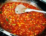 Hình bước làm 3 của món Mì spaghetti sauce tôm thịt