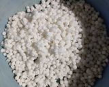 A picture of step 1 of Sabudana Raita.