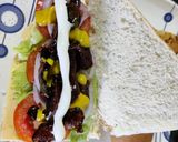 A picture of step 9 of Teriyaki Chicken Sandwich.