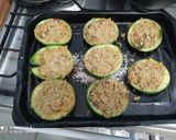 Foto del paso 3 de la receta: Zapallitos rellenos de verdura y atún!!!