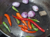Brambang Asem Daun Ubi Rambat