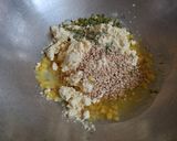 A picture of step 2 of Stuffed bhavnagari chillies.