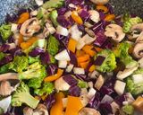 Foto del paso 8 de la receta: Wok de Salmón con almendras y arándanos