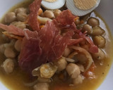 Foto del paso 8 de la receta: Potaje de garbanzos calentito, que podría ser vegetariano 🌱