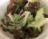 Une image de l'étape 6 de Jaunes d'œufs panés salade feuille de chêne.