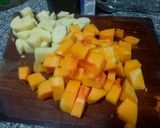 Foto del paso 1 de la receta: Sopa crema vegana de zapallo