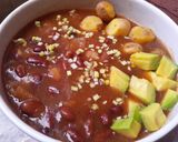 Foto del paso 5 de la receta: Cazuela🍲 de frijoles a mi manera🍅🥑🥕
