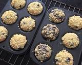 Blueberry Muffin langkah memasak 8 foto