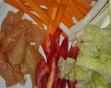 Foto del paso 1 de la receta: Espagueti con salsa oriental