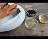 Foto del paso 1 de la receta: Salmón marinado en freidora de aire