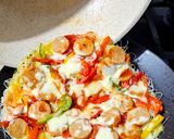 Foto langkah ke 6 dari resep Pizza Bihun.