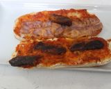 Foto del paso 4 de la receta: Bollo para Frankfurt con chorizo y tocino