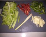 Foto langkah ke 1 dari resep Ayam Kecap mix labu siam.