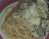 Foto del paso 5 de la receta: Espaguetis con sepia y almejas