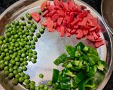 वेज बिरयानी (Veg Biryani recipe in Hindi) रेसिपी चरण 1 फोटो