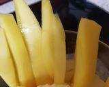 A picture of step 1 of My Mango dip sticks in Creamy Cornish Ice Cream. 😀.